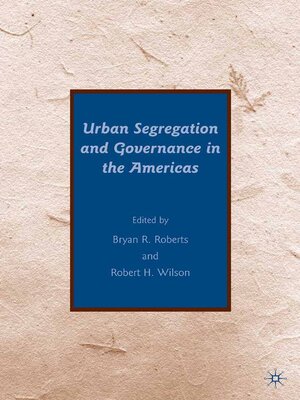 cover image of Urban Segregation and Governance in the Americas